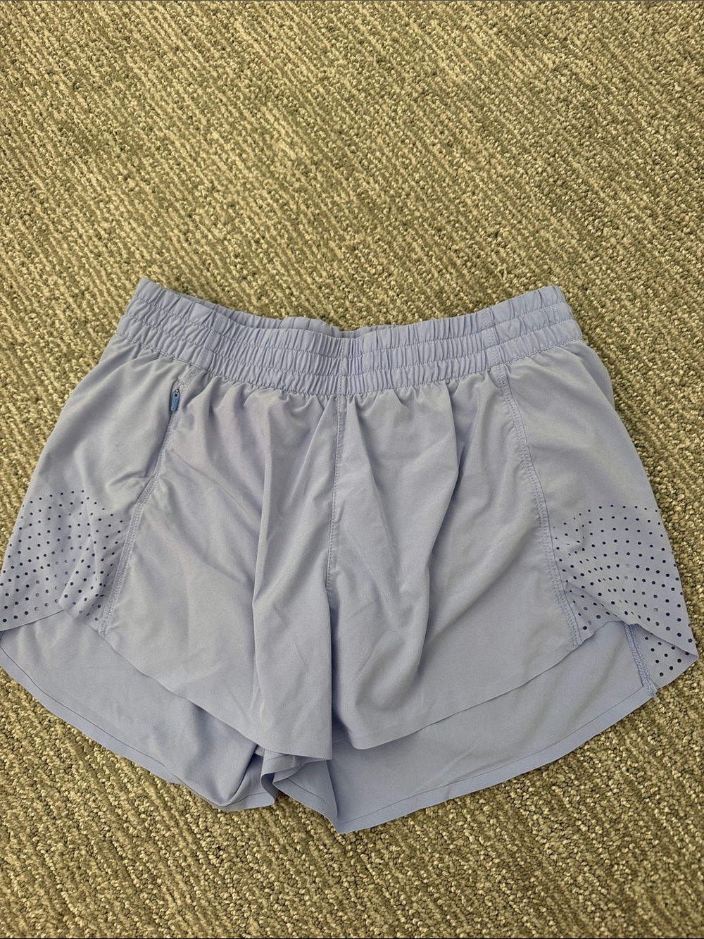 Athleta Purple Hustle 3” Shorts